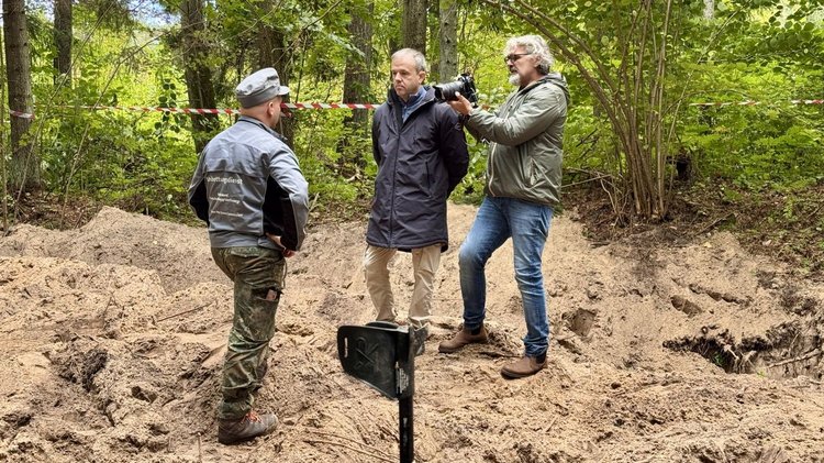 Interview im Wald